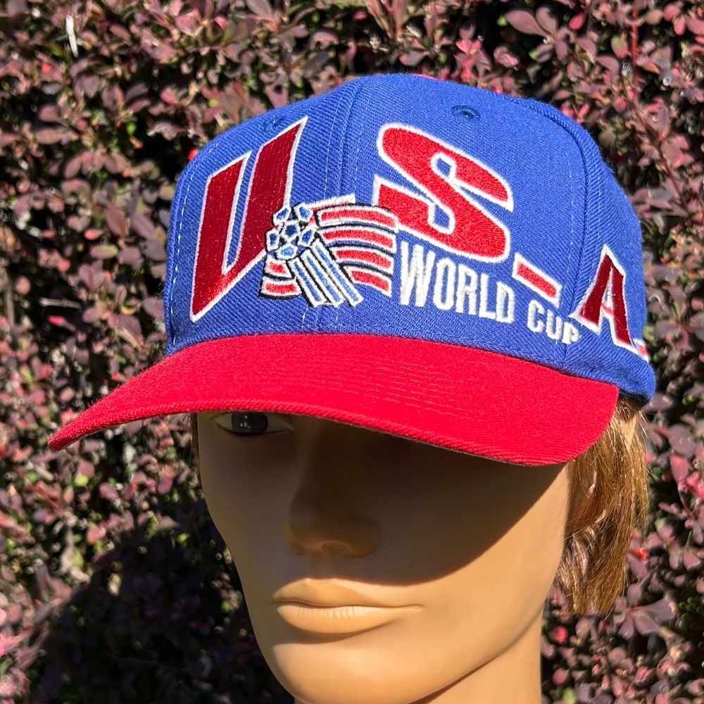 Vintage World Cup 1994 ⚽️ Team USA 🇺🇸 Soccer snapback cap hat Apex Football